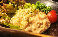 酒盗燻製ポテサラ